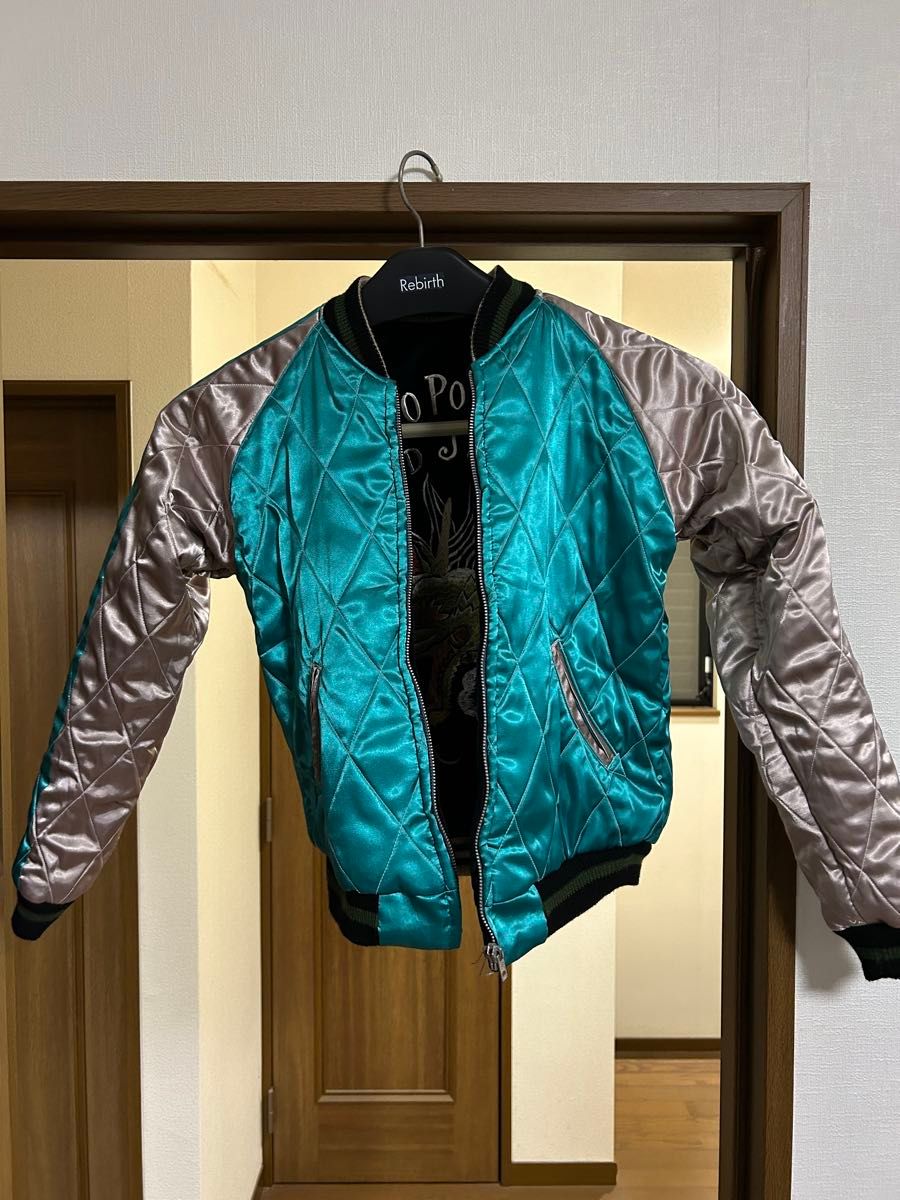 TOYO 東洋 CloverLeaf 別珍 スカジャン キルティング ジャケット TOYO 東洋 CloverLeaf 別珍 スカジャン キルティング ジャケット