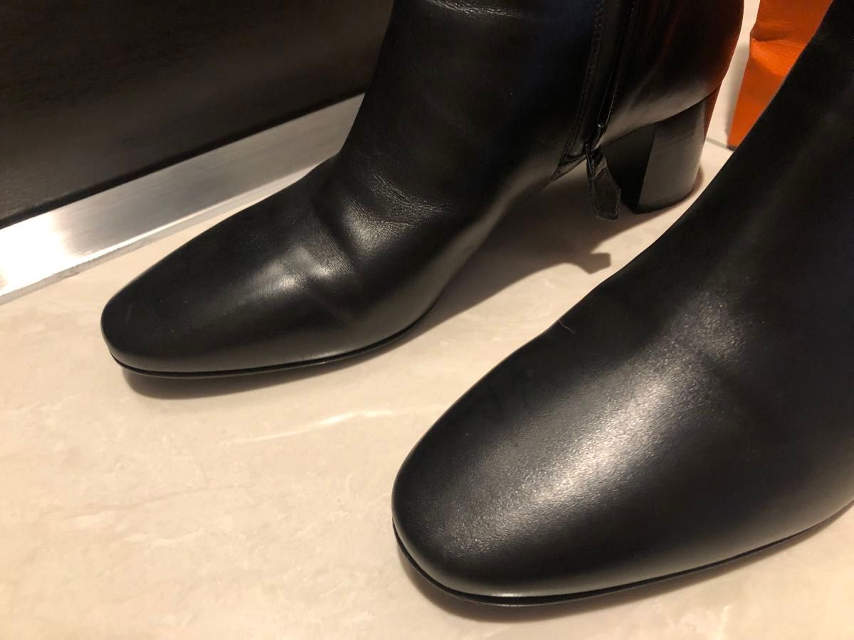 HERMES 黒 レザーブーツ 中ヒール|Yahoo!フリマ(旧PayPayフリマ) HERMES 黒 レザーブーツ 中ヒール|Yahoo!フリマ(旧PayPayフリマ)
