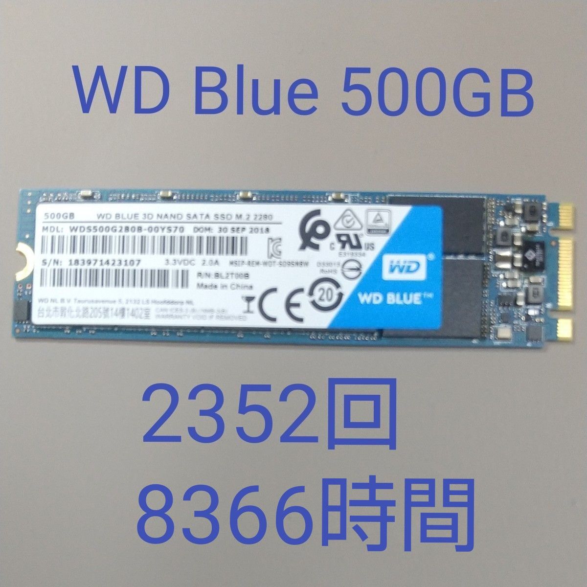 WD Blue M 2 SSD 500GB|Yahoo!フリマ(旧PayPayフリマ) WD Blue M 2 SSD 500GB|Yahoo!フリマ(旧PayPayフリマ)