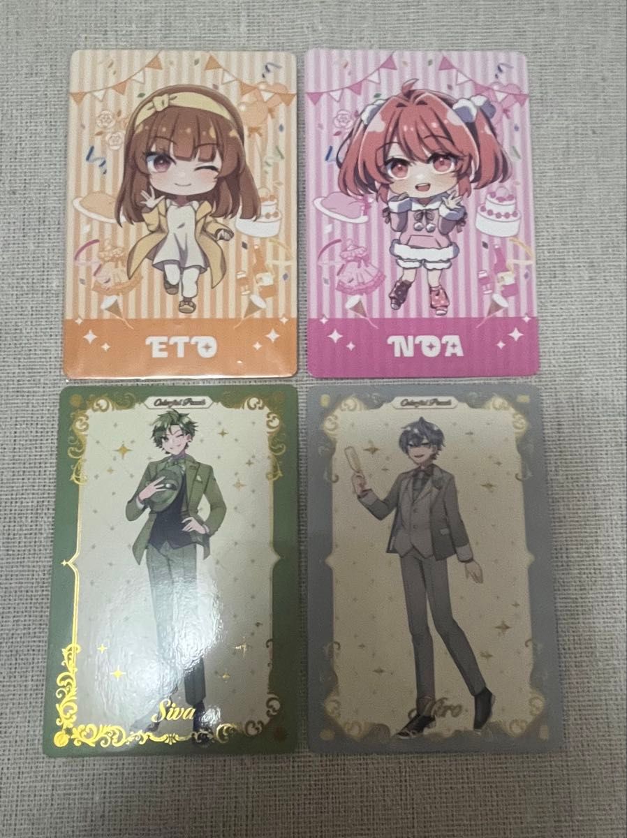 カラフルピーチ からぴち ぷぴぱ トレカ えと のあ シヴァ ヒロ カラフルピーチ からぴち ぷぴぱ トレカ えと のあ シヴァ ヒロ