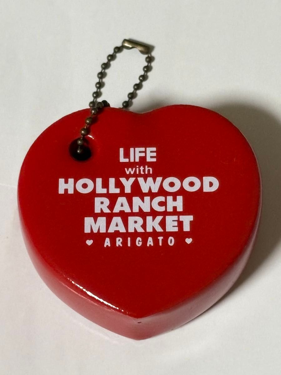 新品 HollywoodLunchMarket ハート型キーホルダー ハリウッド 新品 HollywoodLunchMarket ハート型キーホルダー ハリウッド