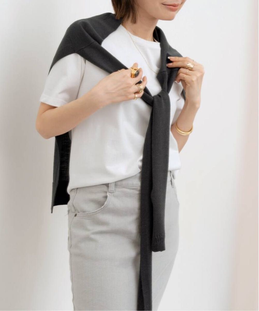 LEMAIRE ルメール トロンプ・ルイユ スカーフ ブラック アパルトモン【LE MAIRE/ルメール】TROMPE LOEIL SCARF