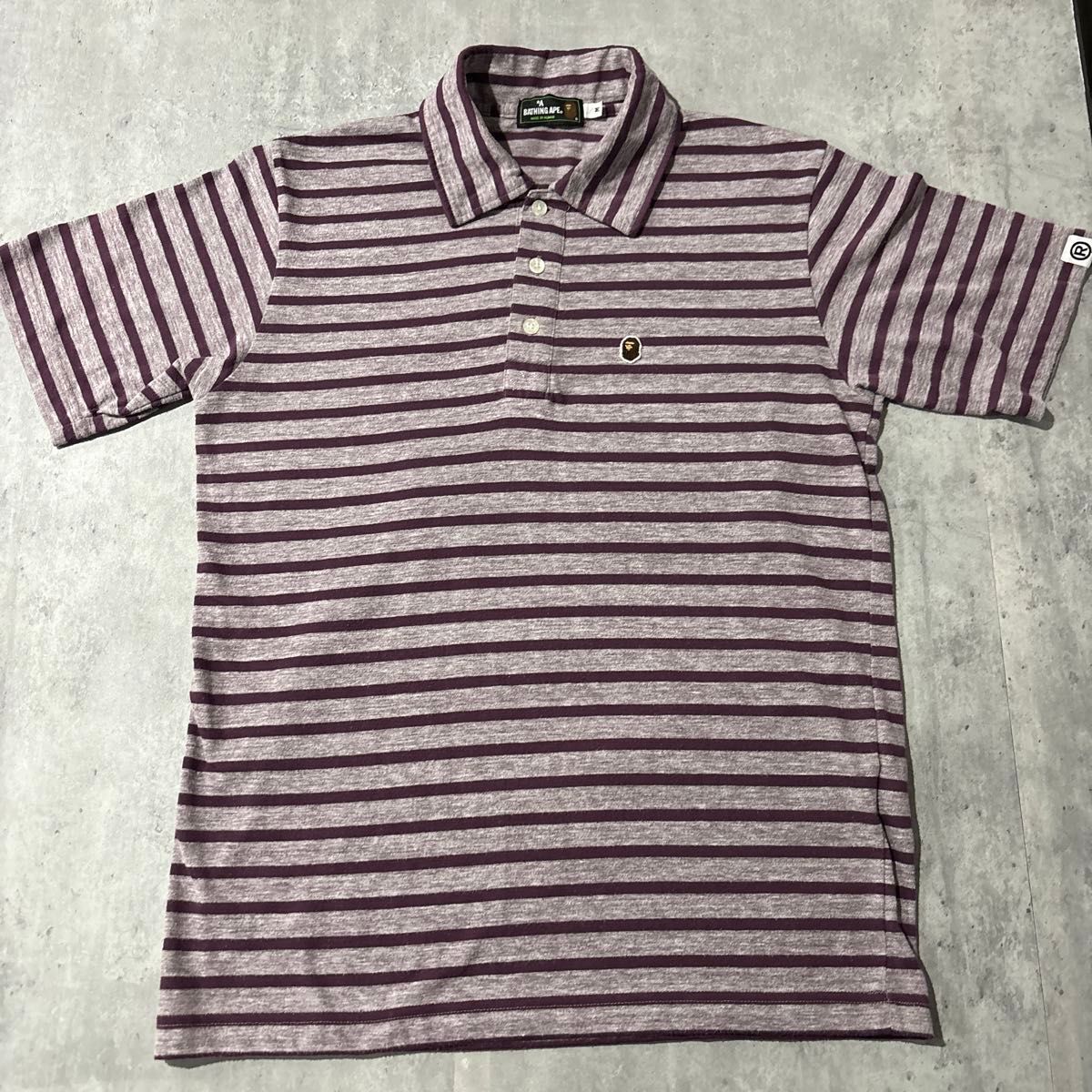 A BATHING APE ボーダー ポロ シャツ Mサイズ|Yahoo!フリマ(旧 A BATHING APE ボーダー ポロ シャツ Mサイズ|Yahoo!フリマ(旧