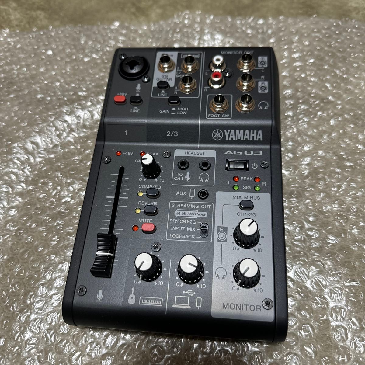 ヤマハ YAMAHA ライブストリーミングミキサー 3チャンネル ヤマハ YAMAHA ライブストリーミングミキサー 3チャンネル
