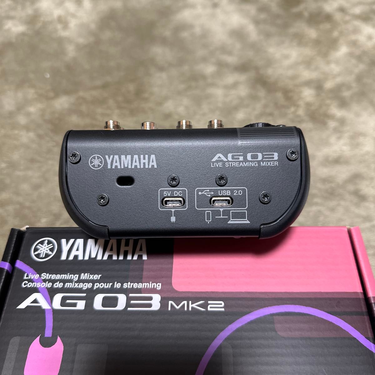 ヤマハ YAMAHA ライブストリーミングミキサー 3チャンネル ヤマハ YAMAHA ライブストリーミングミキサー 3チャンネル