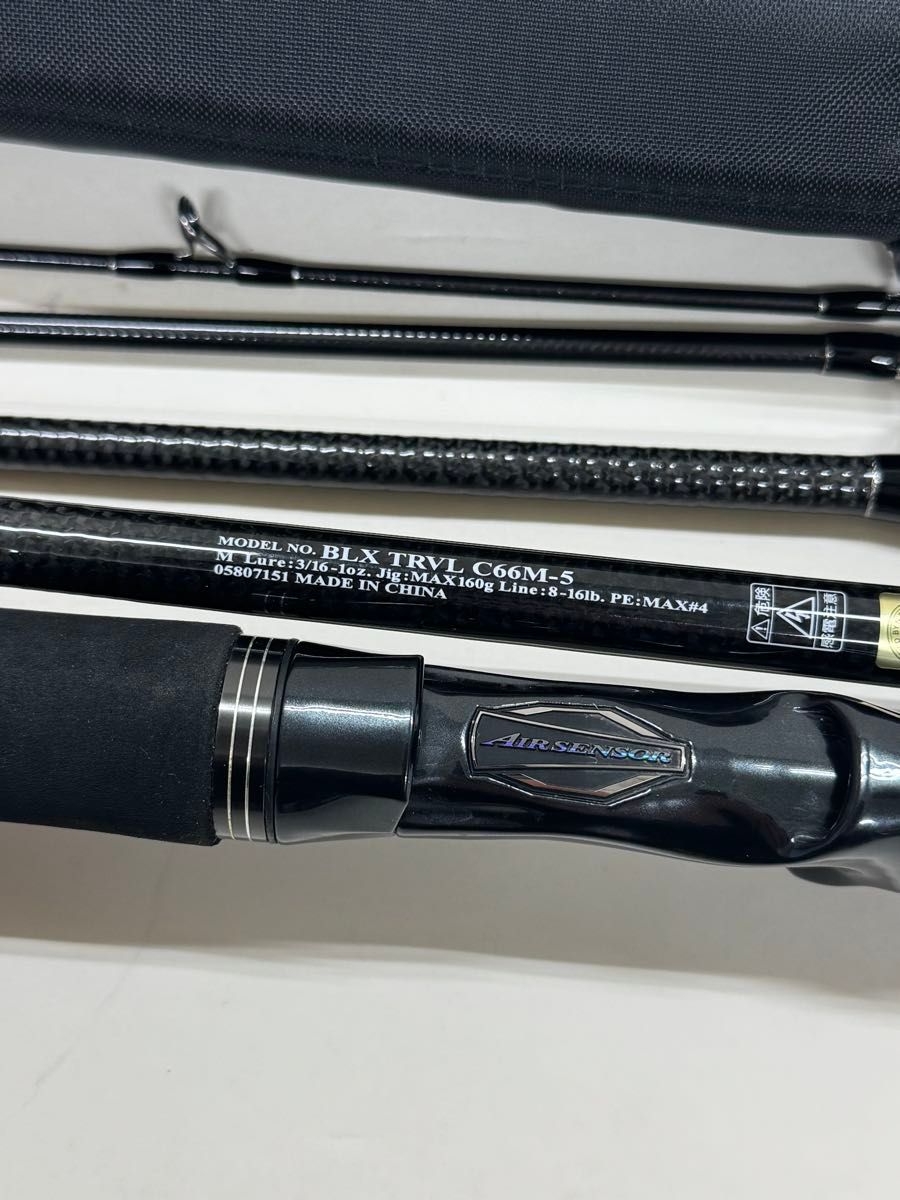 ダイワ ブラックレーベルトラベルC66M-5 中古 DAIWA BLACK LABEL ダイワ ブラックレーベルトラベルC66M-5 中古 DAIWA BLACK LABEL