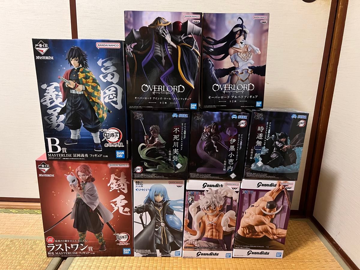 フィギュアセット一番くじ鬼滅ラスワン錆兎B賞義勇ワンピース転 フィギュアセット一番くじ鬼滅ラスワン錆兎B賞義勇ワンピース転