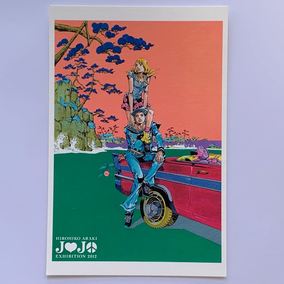c0150 荒木飛呂彦原画展 ジョジョ展 2012 ポストカード jojo c0150 荒木飛呂彦原画展 ジョジョ展 2012 ポストカード jojo