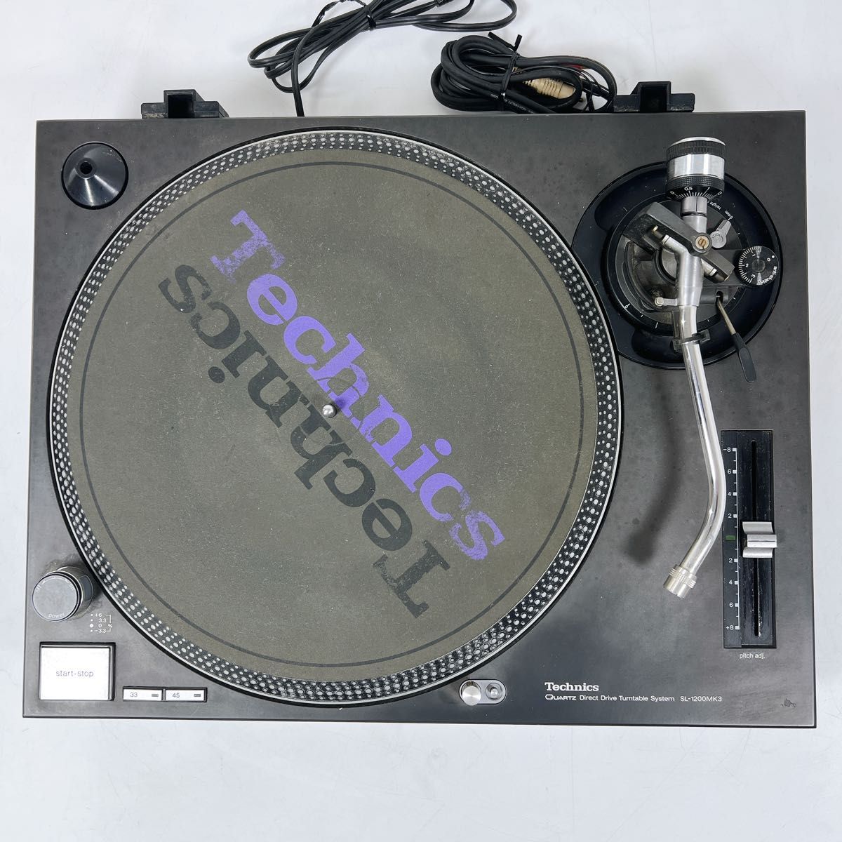 Technics テクニクス SL-1200MK3 DJ ターンテーブル レコード Technics テクニクス SL-1200MK3 DJ ターンテーブル レコード