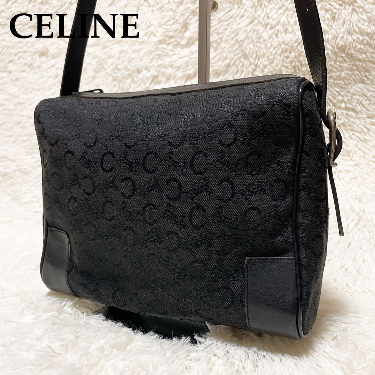 CELINE セリーヌ ショルダーバッグ オールドセリーヌ 馬車柄 C CELINE セリーヌ ショルダーバッグ オールドセリーヌ 馬車柄 C