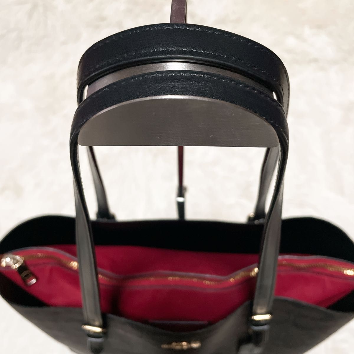 A4】COACH コーチ シグネチャー PVC トートバッグ ワン A4】COACH コーチ シグネチャー PVC トートバッグ ワン