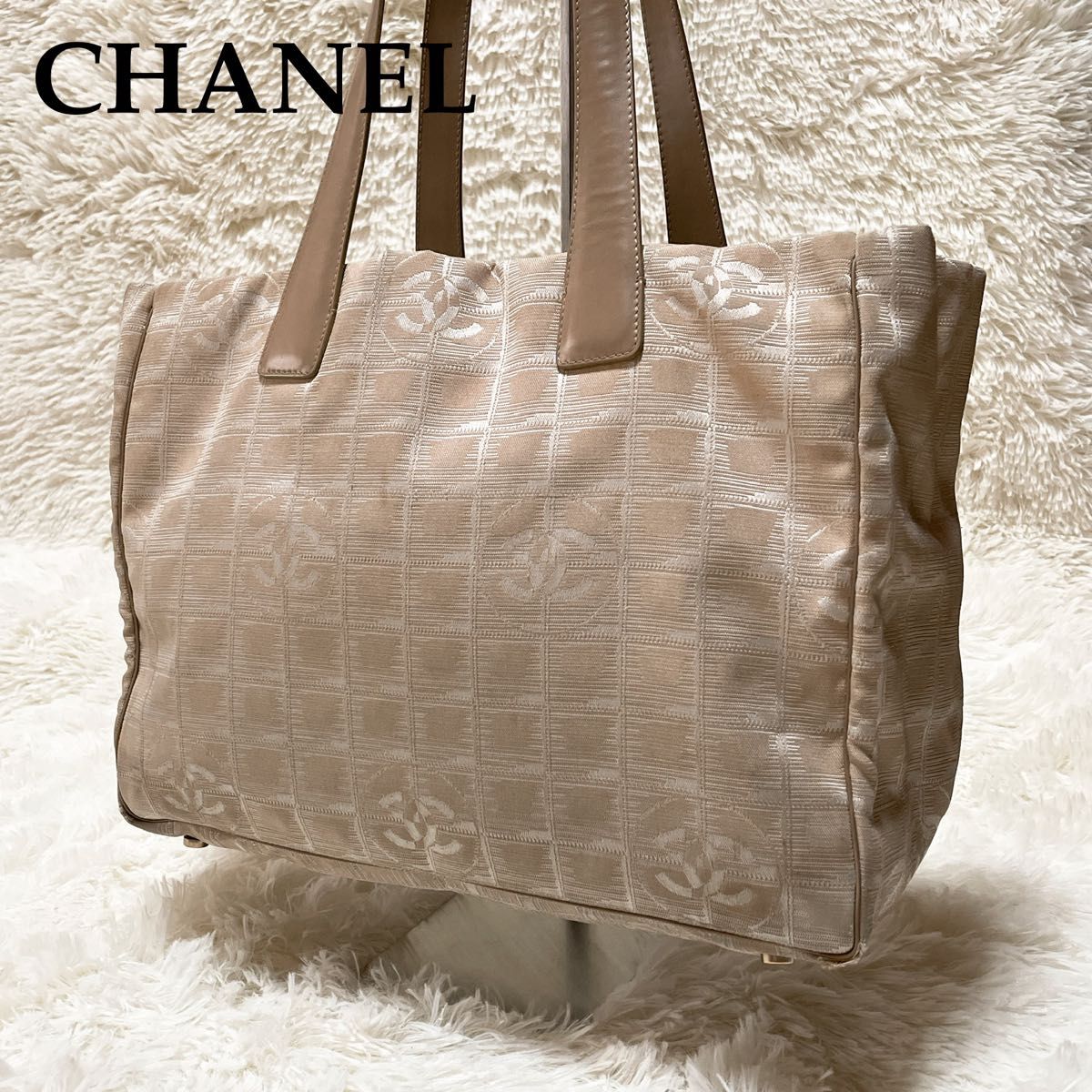 CHANEL シャネル ニュートラベルライン トートバッグ MM CHANEL シャネル ニュートラベルライン トートバッグ MM