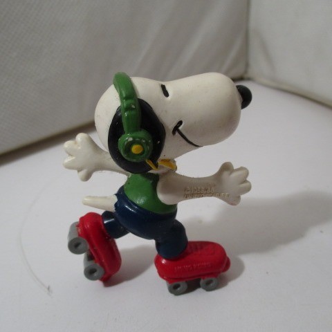  Vintage Snoopy ролик skate фигурка kg224