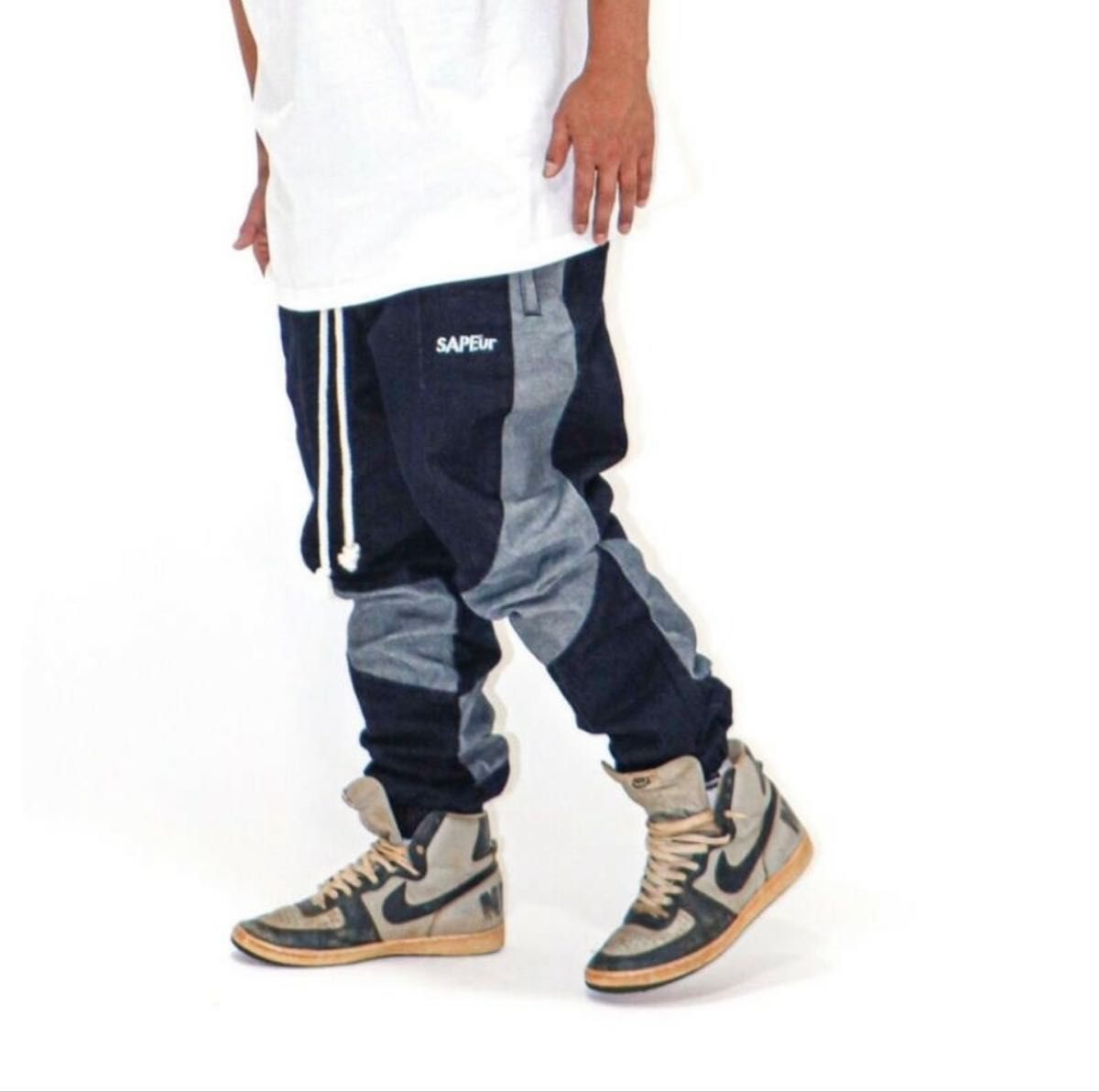 Sapeur Denim Track Pants Sapeur Denim Track Pants
