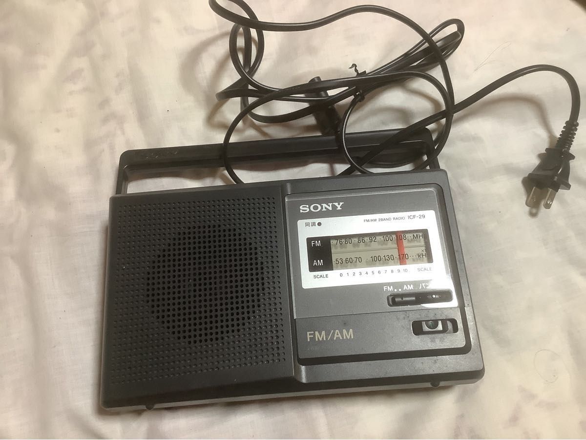 SONY ICF-29 FM/AMラジオ|Yahoo!フリマ(旧PayPayフリマ) SONY ICF-29 FM/AMラジオ|Yahoo!フリマ(旧PayPayフリマ)