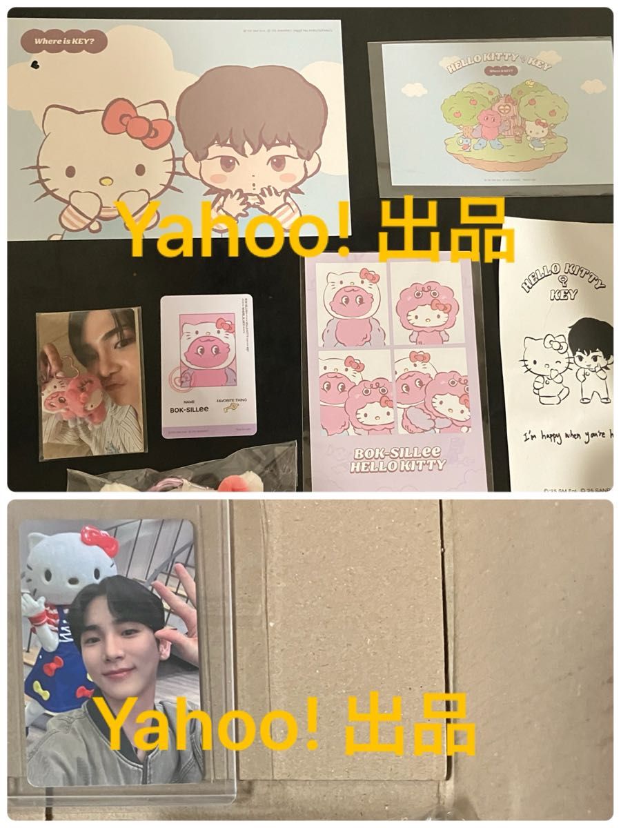 SHINee KEY キー KITTY キティー POP UP MD購入特典 フォト SHINee KEY キー KITTY キティー POP UP MD購入特典 フォト