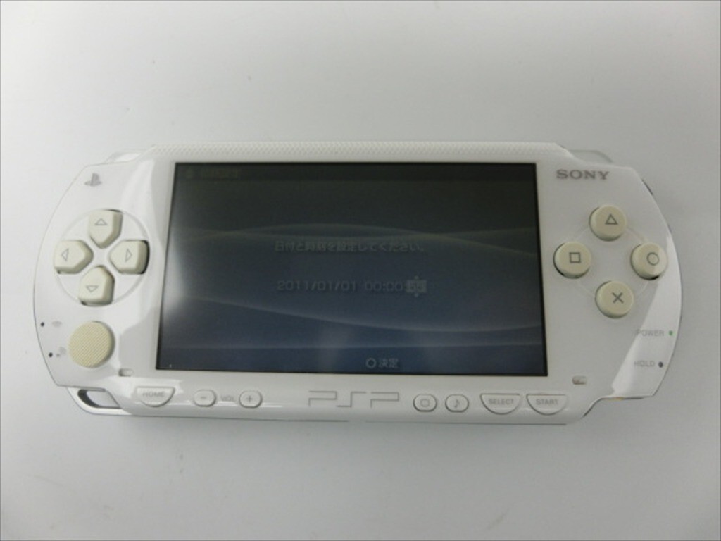 T【2u-87】【60サイズ】△SONY ソニー/PSP-1000 セラミック T【2u-87】【60サイズ】△SONY ソニー/PSP-1000 セラミック