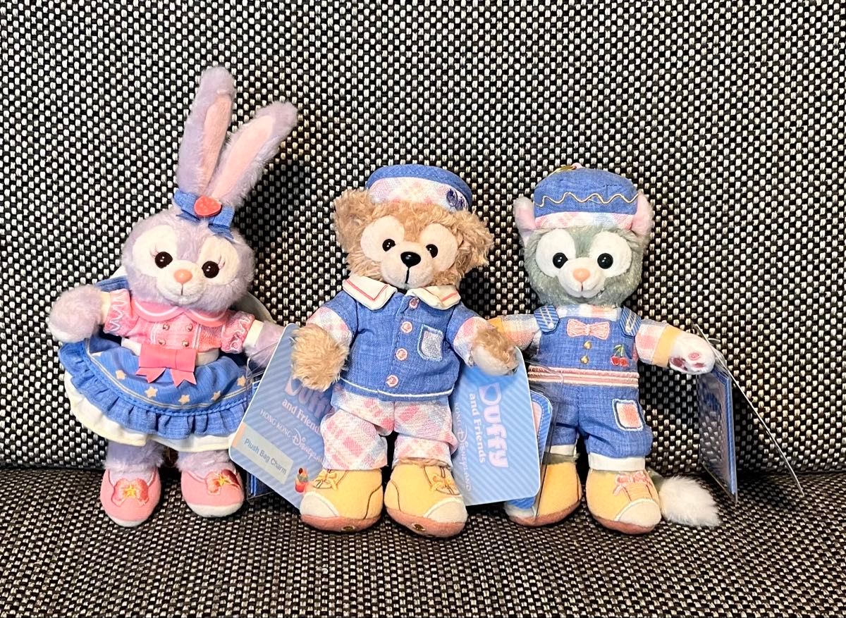 香港ディズニーランド ぬいぐるみキーホルダー 2025年 春 香港ディズニーランド ぬいぐるみキーホルダー 2025年 春