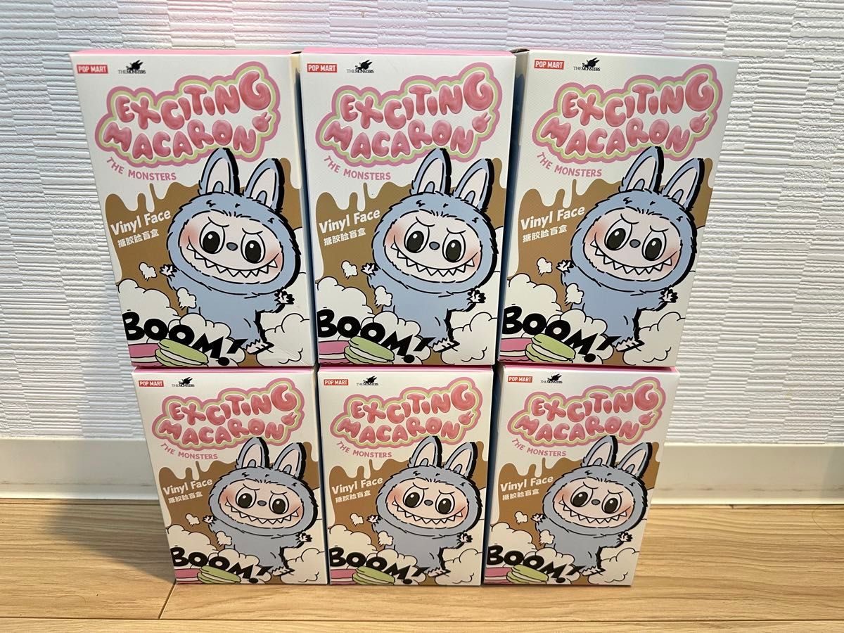 THE MONSTERS Exciting Macaron ぬいぐるみ シリーズ 6個セット THE MONSTERS Exciting Macaron ぬいぐるみ シリーズ 6個セット