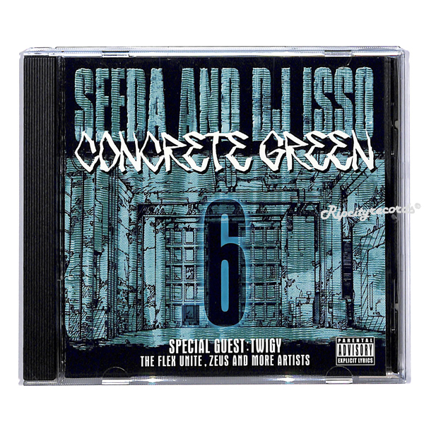 CD/邦③】SEEDA & DJ ISSO /CONCRETE GREEN 6 ~Twigy The Flex Unite