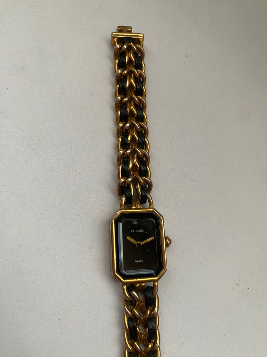 シャネル プルミエール 時計 チェーン CHANEL 腕時計 ゴールド シャネル プルミエール 時計 チェーン CHANEL 腕時計 ゴールド