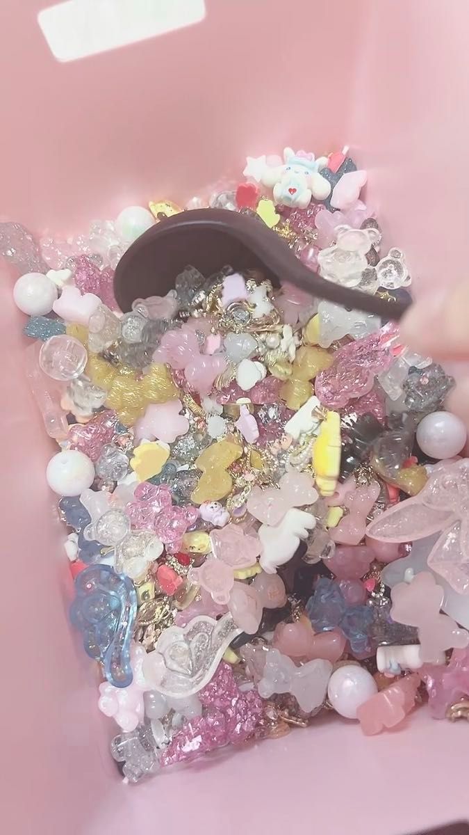 デコパーツ ネイルパーツ ビーズ すくい おたま1