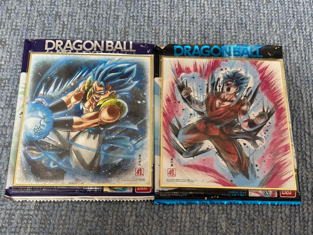 ドラゴンボール色紙ART ゴジータ 孫悟空2枚セット|Yahoo!フリマ ドラゴンボール色紙ART ゴジータ 孫悟空2枚セット|Yahoo!フリマ
