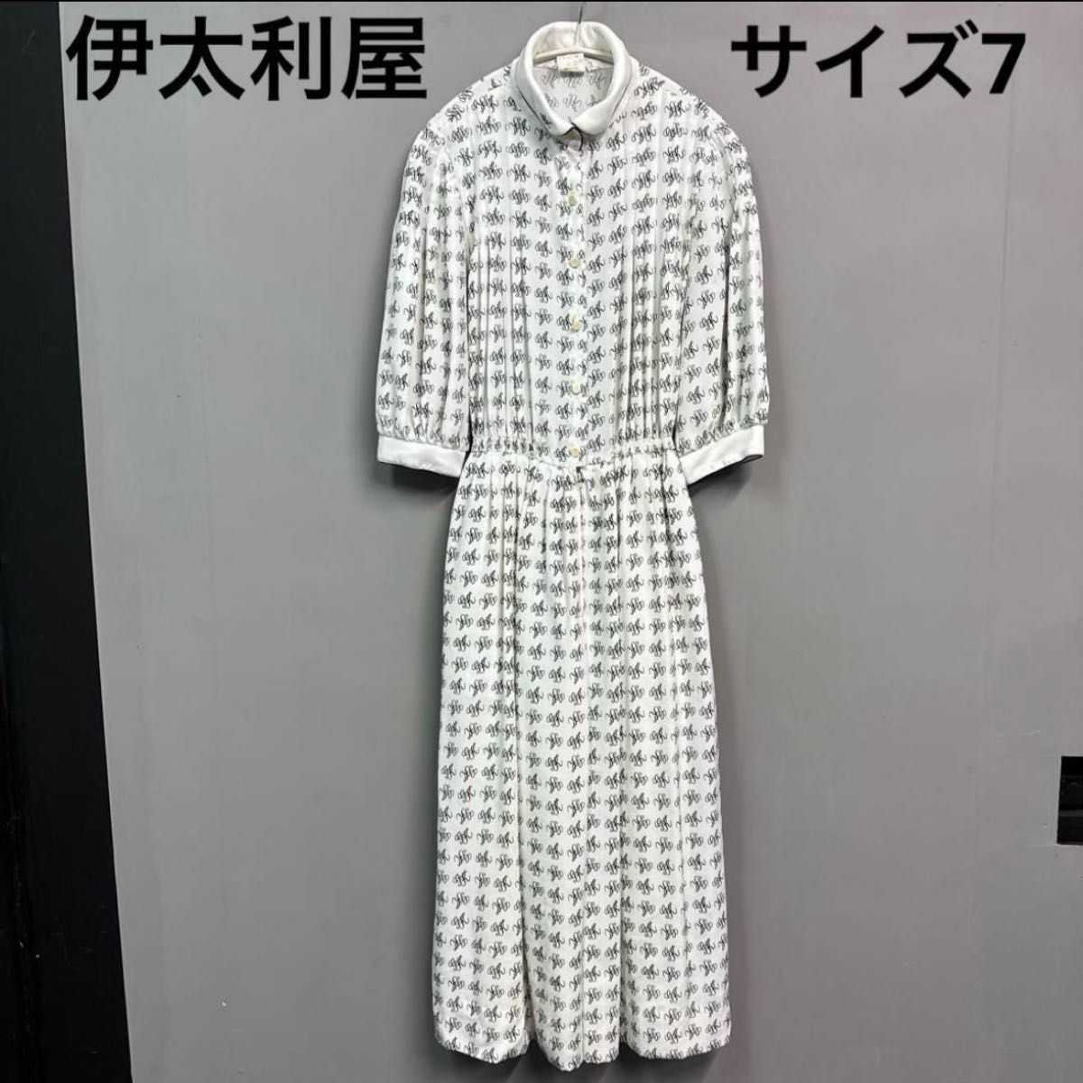 伊太利屋 イタリヤ ワンピース ホワイト サイズ7 シャツ|Yahoo 伊太利屋 イタリヤ ワンピース ホワイト サイズ7 シャツ|Yahoo