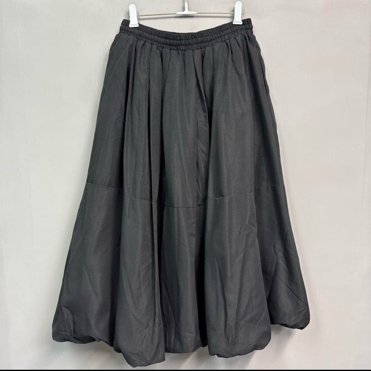 XYF cotton dress バルーンスカート ブラック フレアスカート XYF cotton dress バルーンスカート ブラック フレアスカート