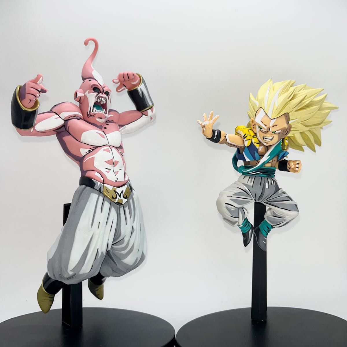 【ドラゴンボールZ MATCH MAKERS 魔人ブウ】リペイント MATCH MAKERS 超サイヤ人ゴテンクスvs魔人ブウ イラスト風