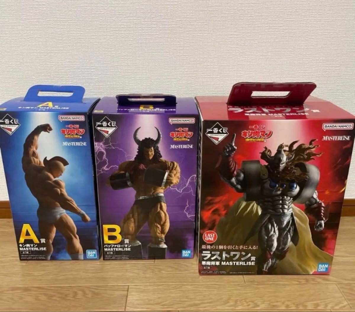 一番くじ キン肉マン A賞 キン肉マン B賞 バッファローマン 一番くじ キン肉マン A賞 キン肉マン B賞 バッファローマン