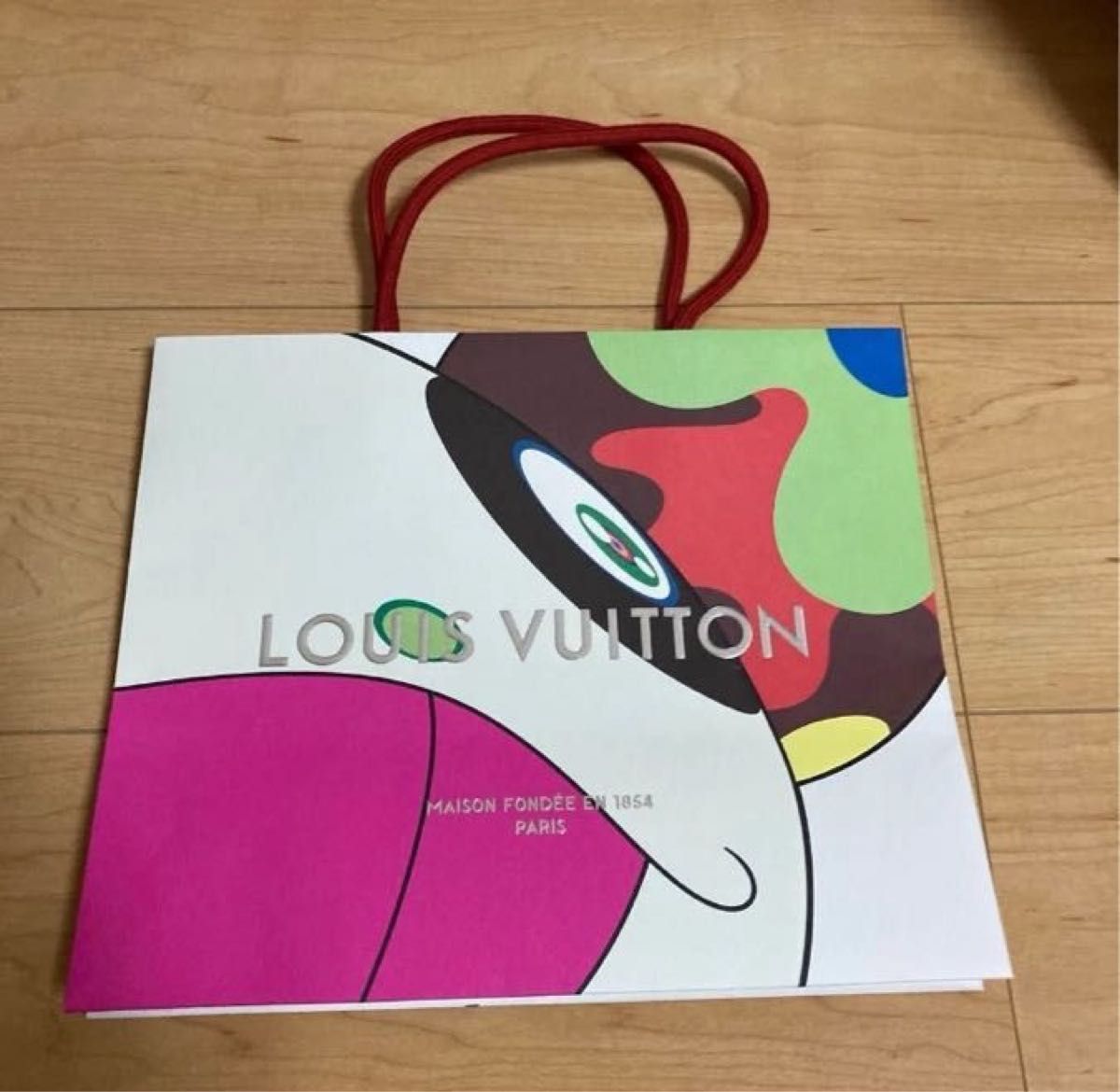 LOUIS VUITTON ルイヴィトン × 村上隆 ショッパー チャーム付き LOUIS VUITTON ルイヴィトン × 村上隆 ショッパー チャーム付き