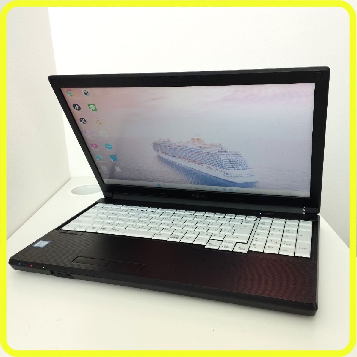 新品SSD256GB windows11 ノートパソコン office 348 富士通 DVD 新品SSD256GB windows11 ノートパソコン office 348 富士通 DVD