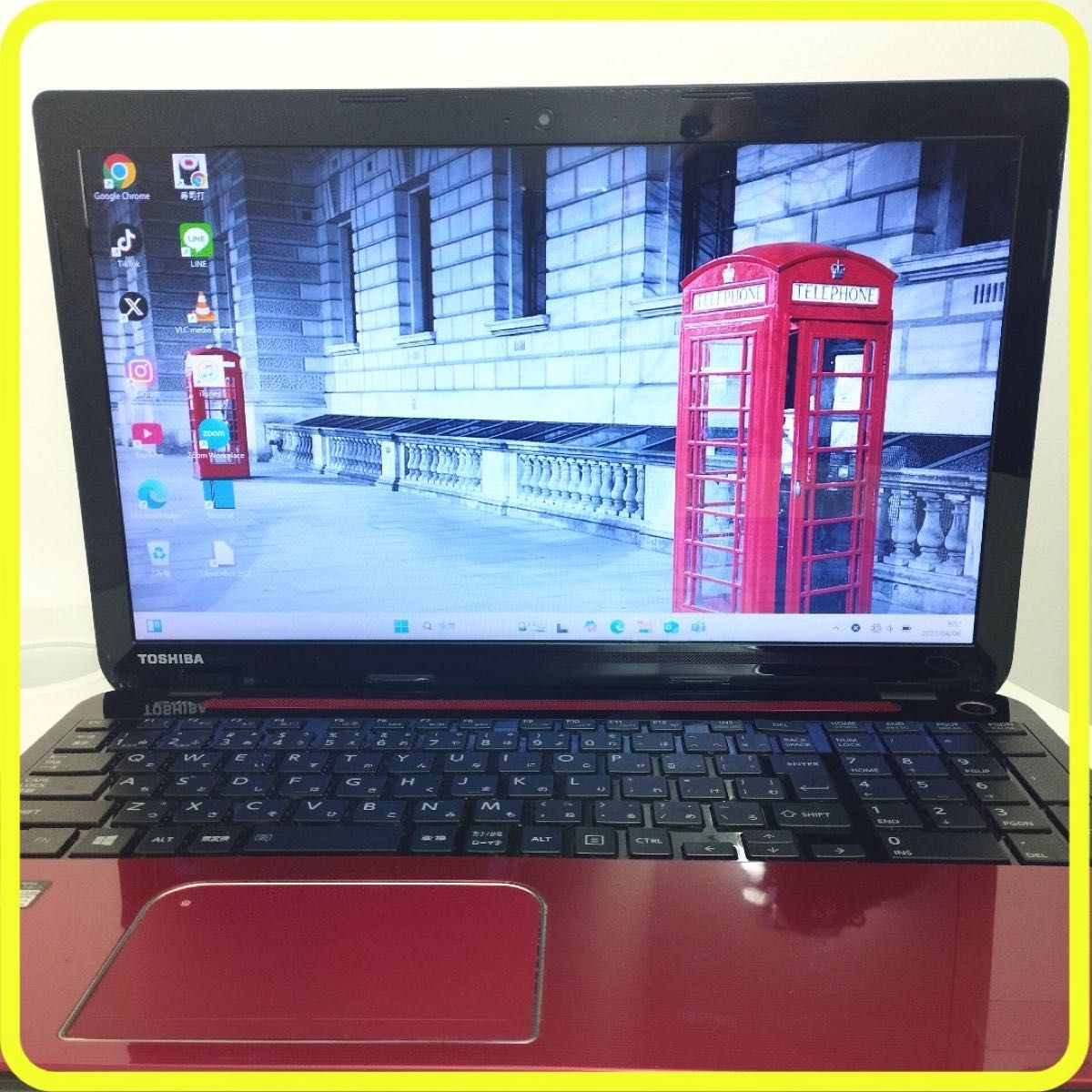 新品SSD256GB windows11 ノートパソコン office 372 東芝 赤 新品SSD256GB windows11 ノートパソコン office 372 東芝 赤