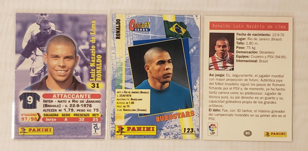 激レア ロナウドセット サッカーカード PANINI|Yahoo!フリマ 激レア ロナウドセット サッカーカード PANINI|Yahoo!フリマ