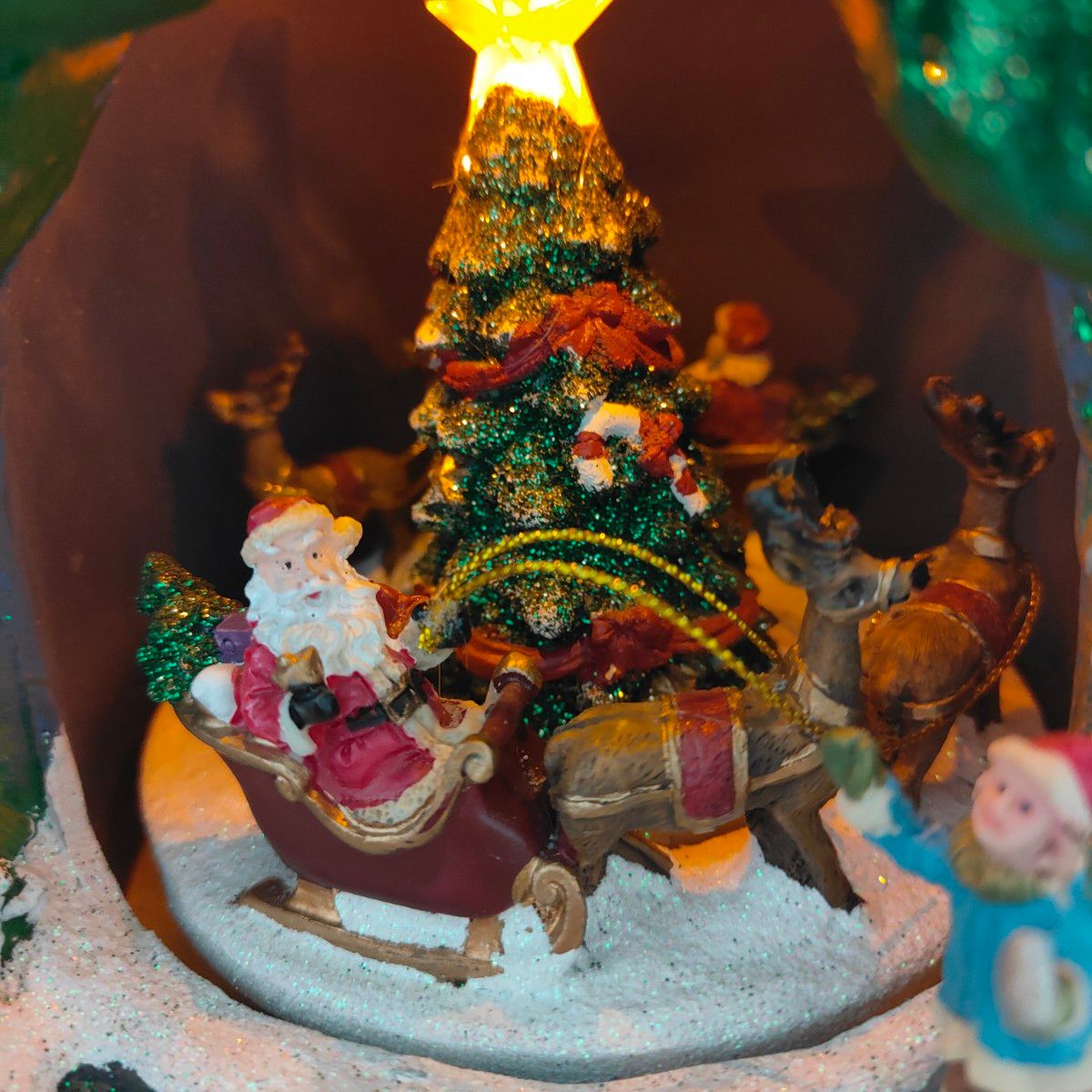 美品】コストコLEDアニメティット クリスマスツリー オルゴール 美品】コストコLEDアニメティット クリスマスツリー オルゴール