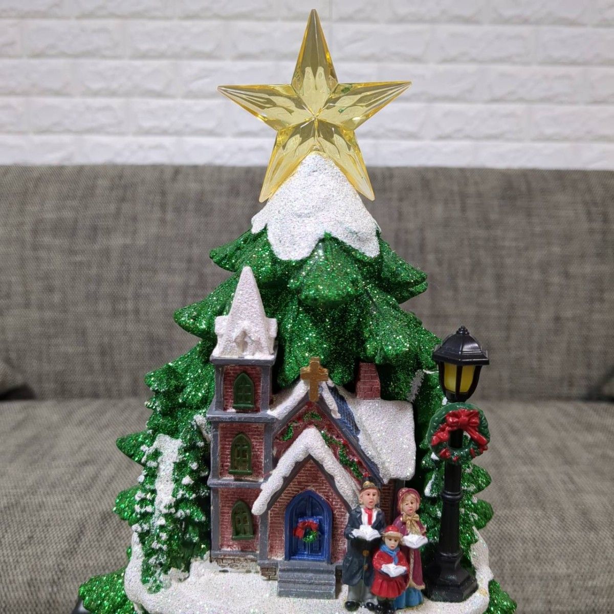 美品】コストコLEDアニメティット クリスマスツリー オルゴール 美品】コストコLEDアニメティット クリスマスツリー オルゴール