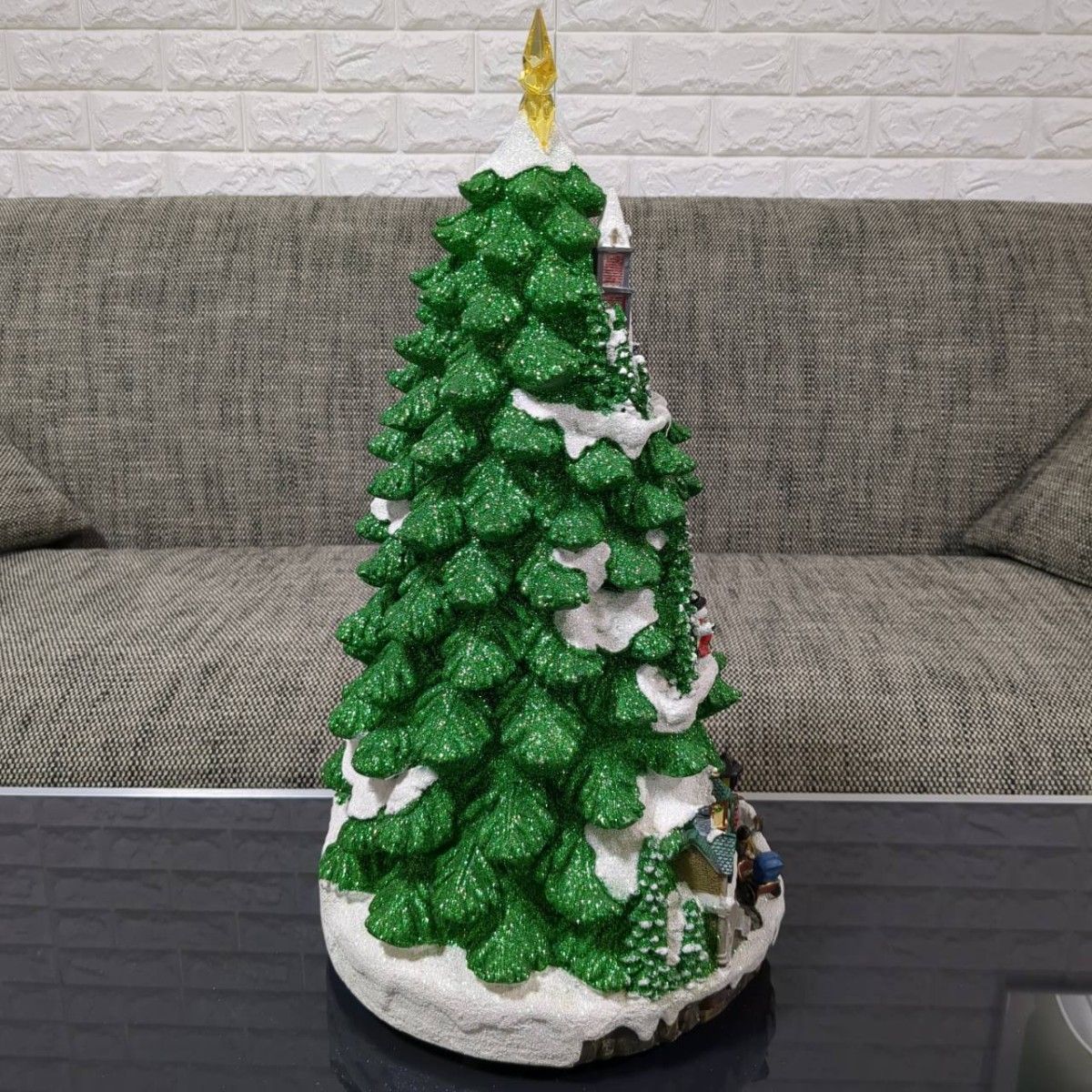 美品】コストコLEDアニメティット クリスマスツリー オルゴール 美品】コストコLEDアニメティット クリスマスツリー オルゴール