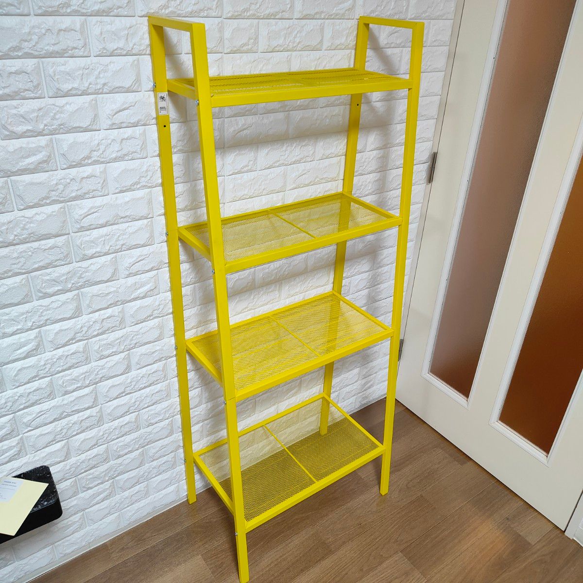 IKEA】レールベリ 廃盤 イエロー シェルフ ラック 4段 黄色 IKEA】レールベリ 廃盤 イエロー シェルフ ラック 4段 黄色