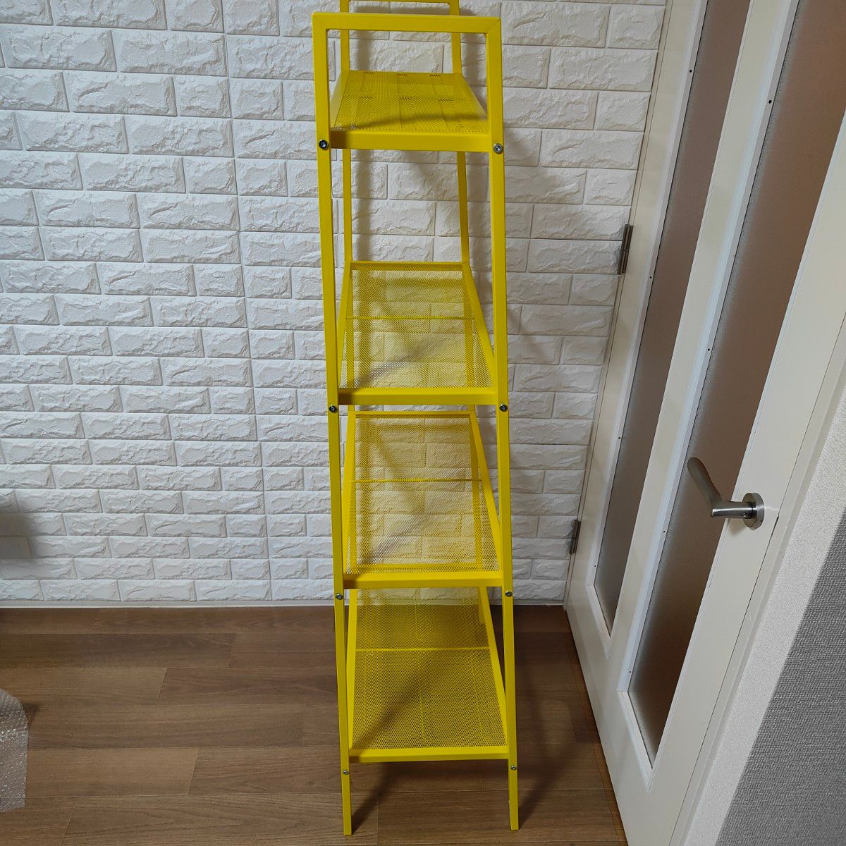 IKEA】レールベリ 廃盤 イエロー シェルフ ラック 4段 黄色 IKEA】レールベリ 廃盤 イエロー シェルフ ラック 4段 黄色