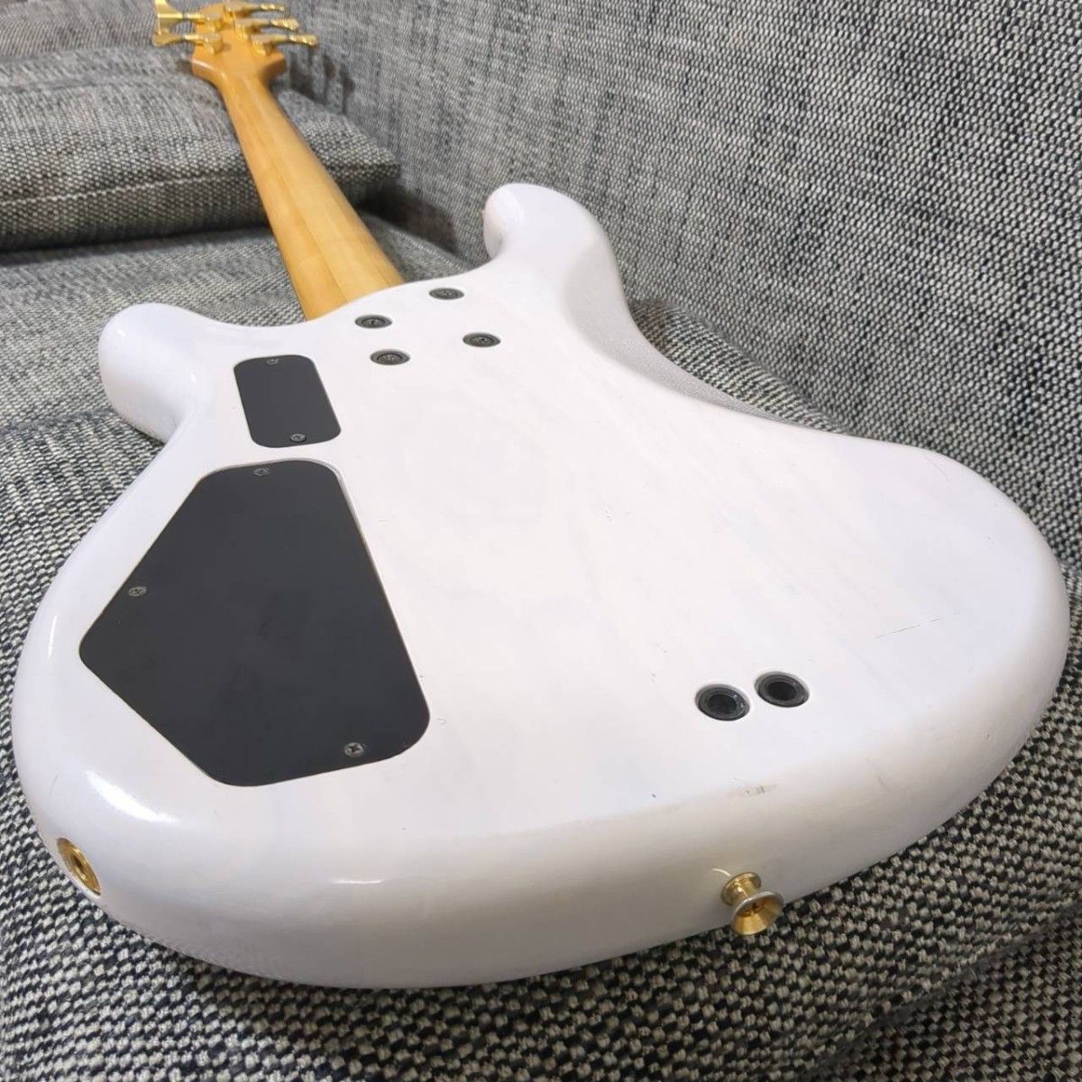 フェルナンデス FRB-100 5弦ベース シースルーホワイト エレキ