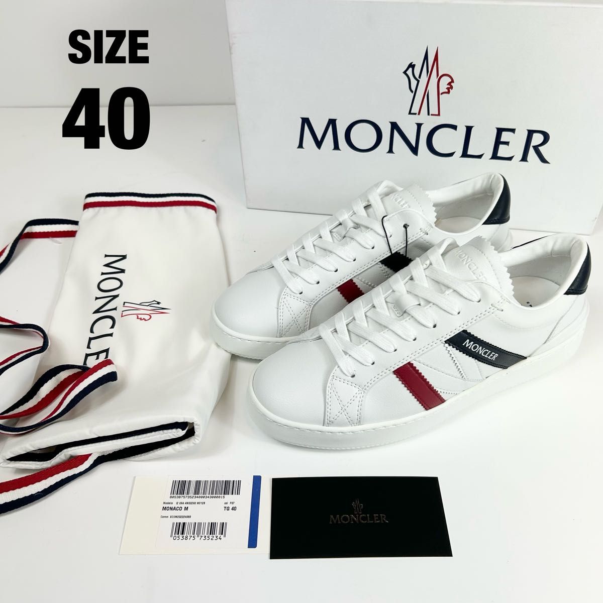 新品 100%本物 MONCLER モナコ スニーカーモンクレール|Yahoo 新品 100%本物 MONCLER モナコ スニーカーモンクレール|Yahoo