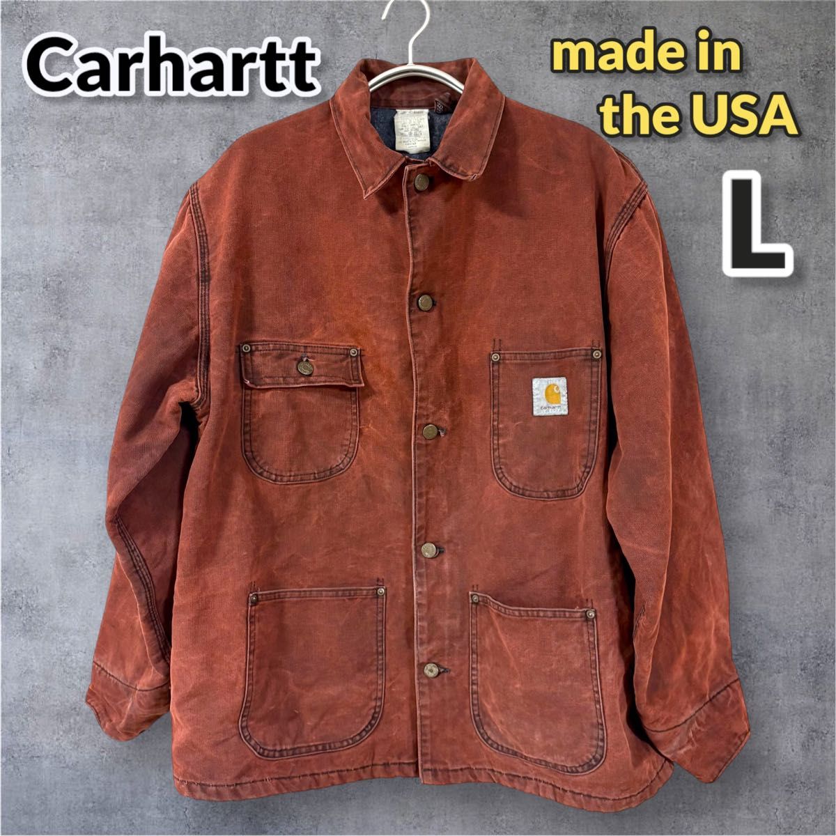 希少】 星タグ USA製 Carhartt カーハート ミシガン 希少】 星タグ USA製 Carhartt カーハート ミシガン