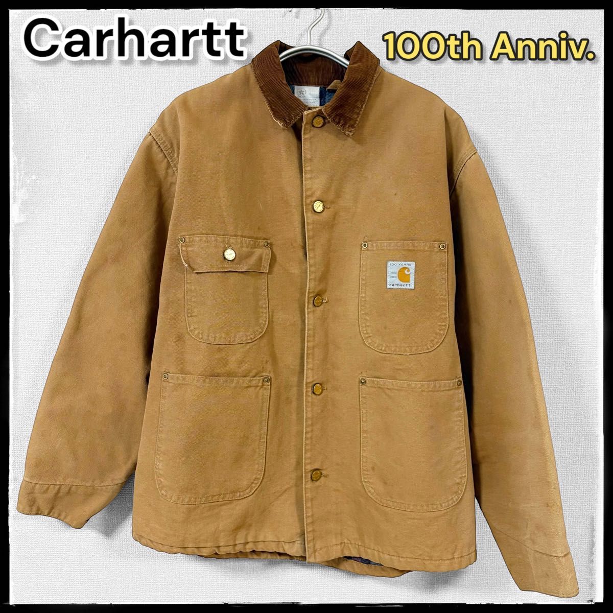 100周年 星タグ USA製 Carhartt カーハート ミシガン 100周年 星タグ USA製 Carhartt カーハート ミシガン
