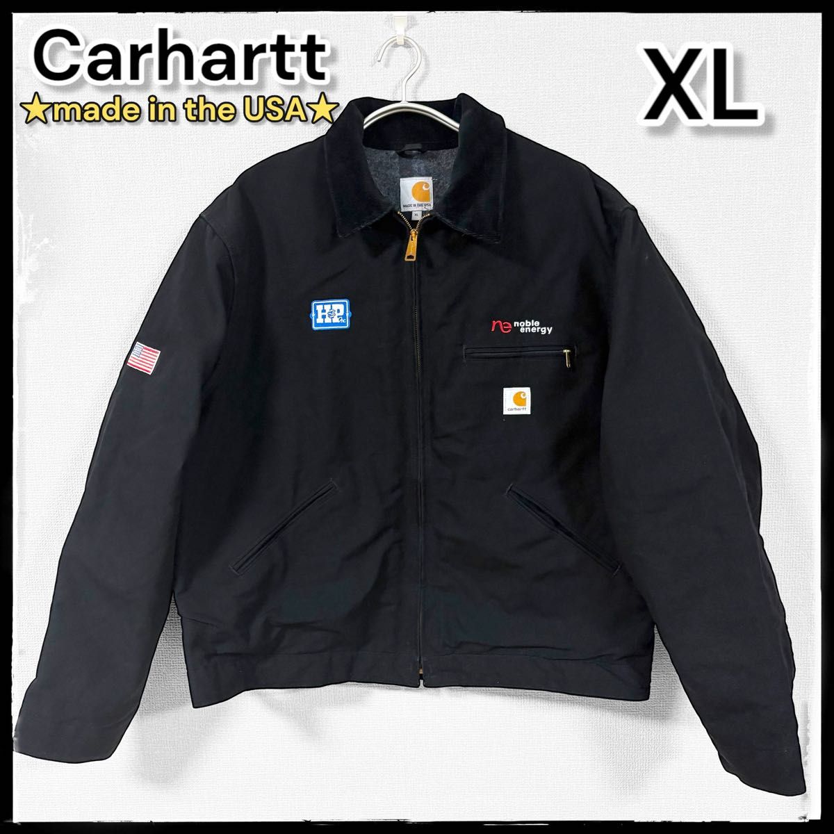 美品】 USA製 Carhartt カーハート デトロイトジャケット 美品】 USA製 Carhartt カーハート デトロイトジャケット