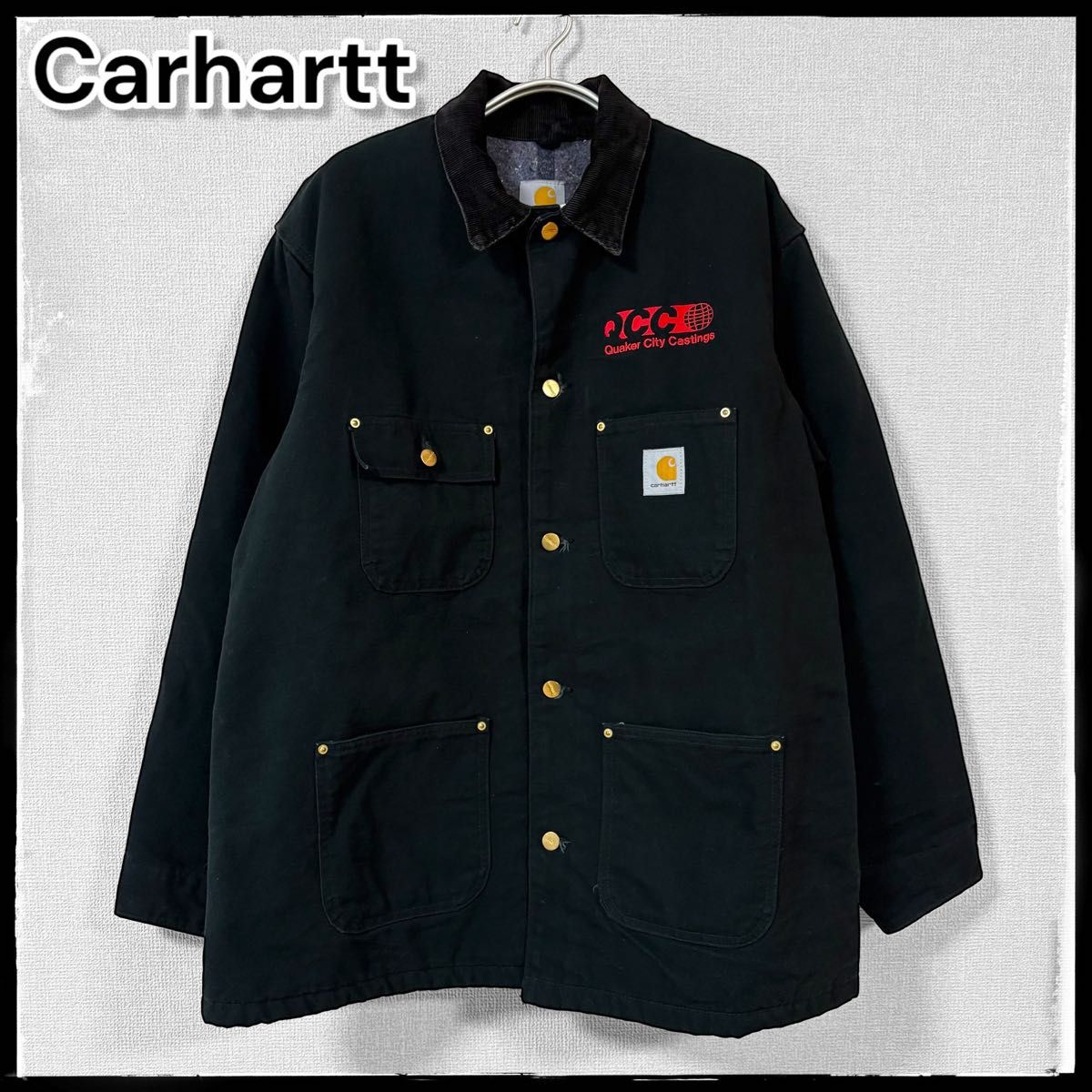美品】 Carhartt カーハート ミシガン チョアコート 美品】 Carhartt カーハート ミシガン チョアコート