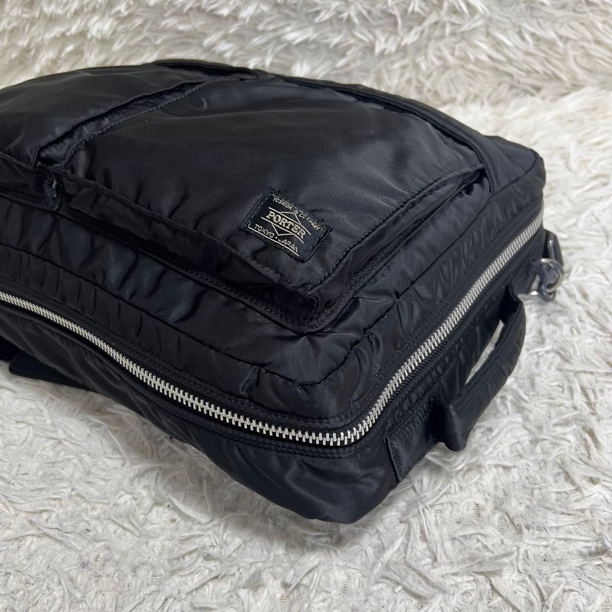 美品】PORTER ポーター タンカー 3way ビジネスバッグ 美品】PORTER ポーター タンカー 3way ビジネスバッグ