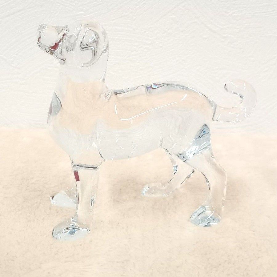 Baccarat バカラ 干支 コレクション 戌 犬 クリスタルガラス Baccarat バカラ 干支 コレクション 戌 犬 クリスタルガラス