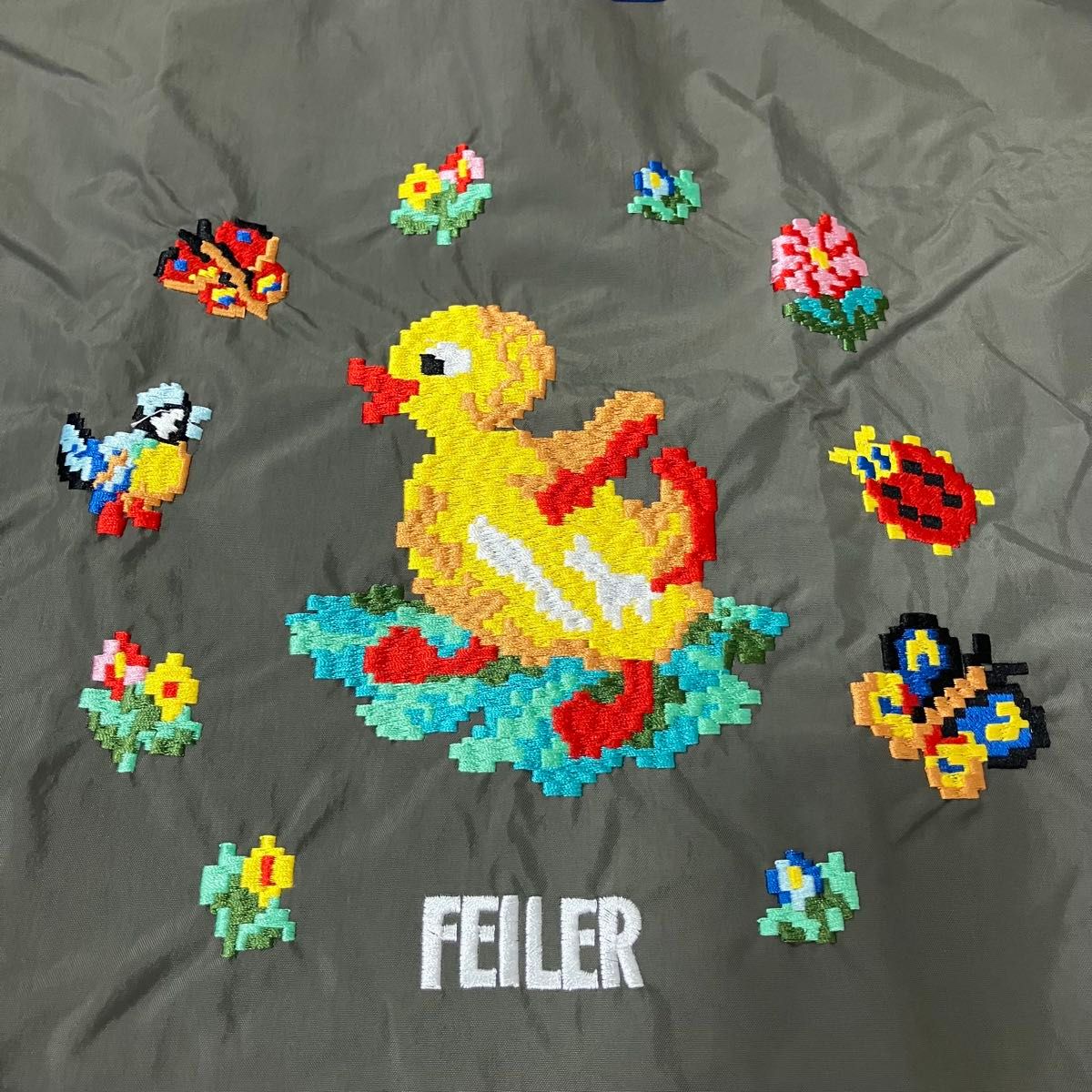 未使用 ボールアンドチェーン フェイラー エコバッグ 刺繍 未使用 ボールアンドチェーン フェイラー エコバッグ 刺繍