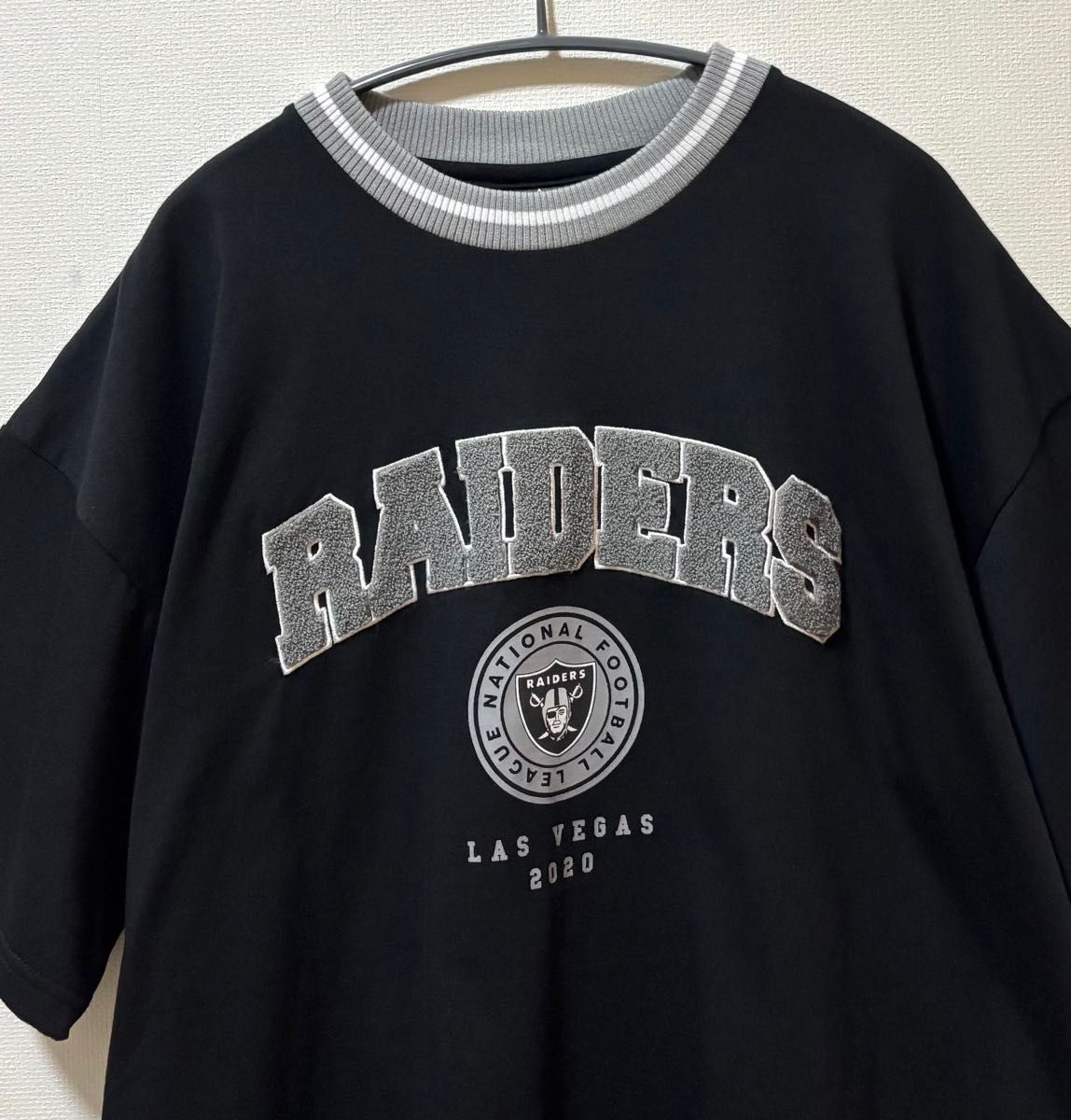 美品 NFL公式 RAIDERS レイダース 半袖Tシャツ オーバーサイズT 美品 NFL公式 RAIDERS レイダース 半袖Tシャツ オーバーサイズT